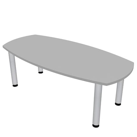Skutchi Designs 33.5 in W, 59.5 in L, 29 in H, Engineered Wood Top, Grey HAR-ABOT-34X60-PT-01